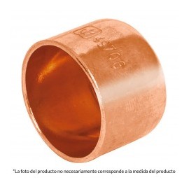 1 pieza Tapon para tubo de cobre de 1/2" Pulgada Tapon para tubo Tapon de media FOSET