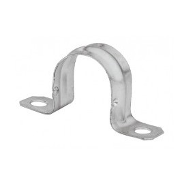 1 pieza Abrazadera tipo Omega de 1/2" media pulgada Abrazadera con doble sujeción Abrazadera para tubo