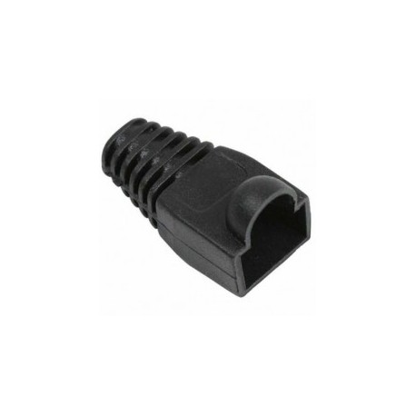 (1 piece) Boot for Network cable cap for UTP RJ45 cable Hood boot Black for Cable cat.5e Cat.6 Cat.6a Cat.7