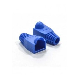 (1 piece) Network cable boot cap for UTP RJ45 cable Blue boot hood for Cat.5e Cat.6 Cat.6a Cat.7 Cable