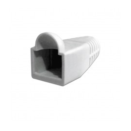 (1 piece) Boot for Network cable cap for UTP RJ45 cable White boot for cable cat.5e Cat.6 Cat.6a Cat.7