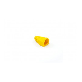 (1 piece) Network cable boot cap for UTP RJ45 cable Yellow boot hood for Cat.5e Cat.6 Cat.6a Cat.7 Cable