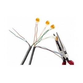 (Venta a granel 1 pieza) Conector UY Conector Y para cable unión de cables con gel Conector para unir cables Conector Naranja