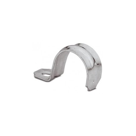 (Venta x pieza) Abrazadera para Tubo tipo uña de 1/2 Media Abrazadera para tubería conduit, pvc, plástica, tubo verde