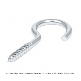 1 pieza Armella Abierta de 23 x 110