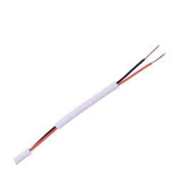 (Venta x Metro) Cable para Bocina Alarma Automatizacion, 22 AWG, 2 conductores, tipo CCA 2x22 Cable Calibre 22 Cable 2 hilos