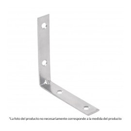 1 pieza Escuadra esquinera de 2x2" pulgadas Dos pulgadas Escuadra para madera esquinero de fierro Prensa Escuadra