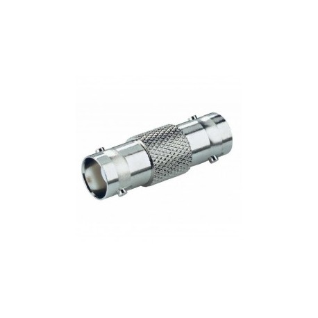Adaptador Tipo Barril para 75 Ohm de Conectores BNC Hembra a BNC Hembra
