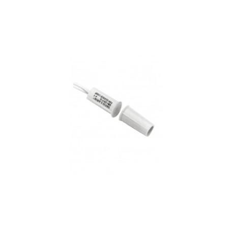 Contacto magnetico BLANCO Gap 3/4 de EMBUTIDO Tipo Taquete Compatible paneles DSC / RISCO / BOSCH