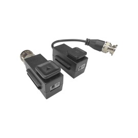 Kit de Transceptores (Baluns) TurboHD Hasta 4K / 5 MP / HD-TVI/HD-CVI/AHD/CVBS / Conector 100% COBRE