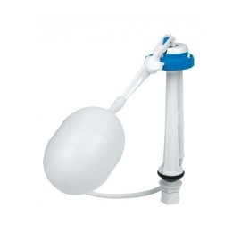 Valvula con flotador para WC baño válvula para baño escusado Valvula de llevando para tanque bajo 15/16" de polietileno