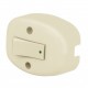 Apagador de sobre poner sencillo beige evory Apagdor switch interruptor sencillo 125v 4a