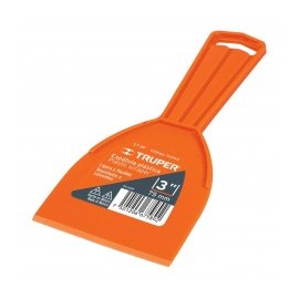 Espátula de plástico de 3" para uso general Espátula plástica TRUPER Espátula Flexible