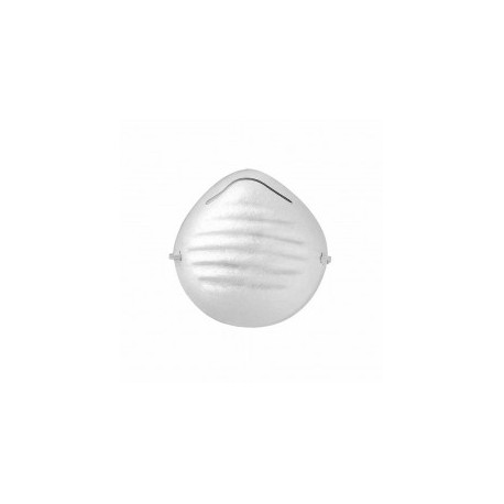 (1 PIEZA) Mascarilla cubre bocas tipo concha Cubre bocas desechable para adulto Blanco