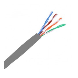1 Meter of UTP RJ45 Cat5e Ethernet Cable Meters UTP Cable Cal. 24 GRAY for interior RJ45 Cable