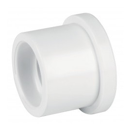 Bell Reducer for PVC Pipe 1" Inch to 3/4" Three Quarter Reducer for White PVC Water Pipe Reducer Bushing