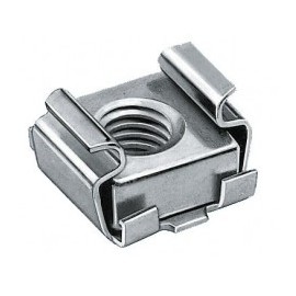 Tuerca para Tornillo para Rack Tuerca para Rack de 19 Tuerca enjaulada para Gabinete de 19 Tuerca para Gabinete