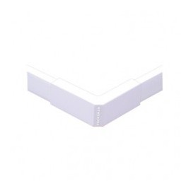 Esquinero Exterior Blanco De PVC Auto Extinguible Codo Exterior Para Canaleta 1735 Canaleta De Plástico PVC