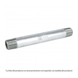 Niple Galvanizado de 1/2 de media de 3" pulgadas Niple de 1/2 Niple de 8 centimetros 8cm