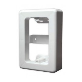 Caja aparente de sobre poner Caja universal de PVC Caja para tapa Caja para Faceplate Caja de PVC Chalupa 2x4 Blanca