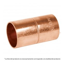 1pz Cople para tubo de cobre Acoplador para tuberia de Cobre para casa de 1/2" media pulgada 1/2" Pulgada FOSET