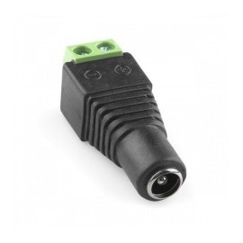 Conector Hembra para CCTV Conector Hembra para Camara Conector para Camara Verde Conector con Tornillos