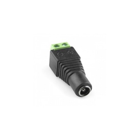 Conector Hembra para CCTV Conector Hembra para Camara Conector para Camara Verde Conector con Tornillos