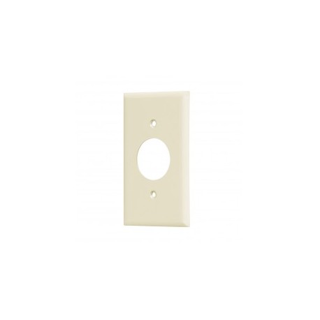 Placa de pared de 1 salida economica beige evory faceplate para contacto electrico sencillo economico
