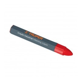 1 pieza de Crayon industrial Rojo para madera, metal, vidrio, acrílico, y superficies rugosas