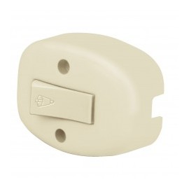 Timbre para casa Timbre sencillo de sobre poner Interruptor para timbre 125v 4a de plastico