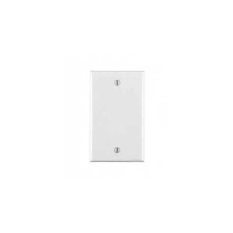 Placa de Pared Ciega Blanca Faceplate Ciega 2x4 PVC Red UTP Tapa Ciega para Caja Universal Faceplate Blanca