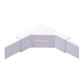 White self-extinguishing PVC interior corner bead Elbow for gutters 1020 Elbow for white interior gutters