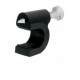 (Paq. con 20 piezas) Grapa color Negro Negra para cable UTP, Coaxial, de Alarma, RJ45, de Video, Antena, Grapa con clavo de 8mm