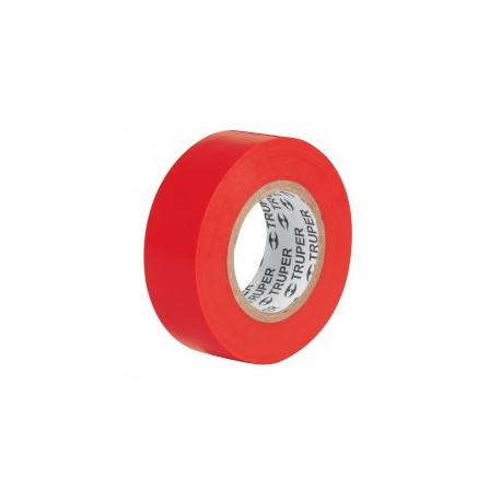 (9 Metros) Cinta de aislar de 9 metros color Rojo Roja 19mm cinta Roja para cables electrico cinta para electricista de aislar