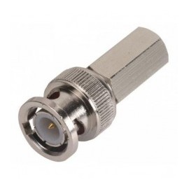 1 Piece BNC Male Connector Rope Type for RG-59 RG59 Connector for Coaxial Cable Type BNC Thread Threadable