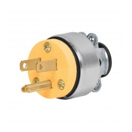 1 piece Reinforced industrial plug Plug with 2 poles + 1 Shielded Earth Shielded plug Grounded plug