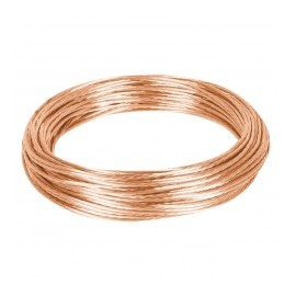 1 Metro de Cable de Cobre Desnudo Calibre 12 Cable desnudo Cal. 12 Cable calibre 12 awg 75°C 19 hilos