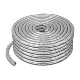 (Venta por Metro) Manguera corrugada flexible de Metal Manguera Metálica de 1/2" Flexible