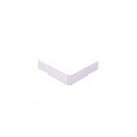 Esquinero exterior blanco de PVC auto extinguible Codo exterior para canaleta 1020 Canaleta de plástico PVC
