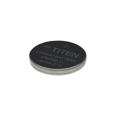 Batería de litio CR2032 de 3 V @ 200 mAh ( Batería no recargable ) Pila para Litio Cpu Relojes