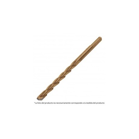 1 pieza broca de 5/16 por 4" de largo para concreto, cemento, broca para muro de 4" pulgadas