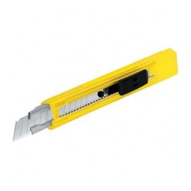 uter Cutter Navaja de 9mm con mango retractil Cuchilla de acero al carbono