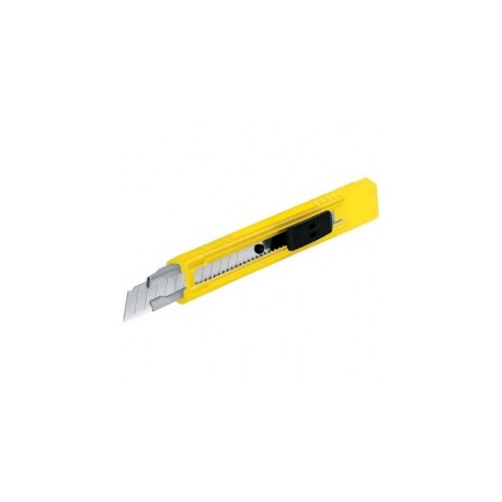 uter Cutter Navaja de 9mm con mango retractil Cuchilla de acero al carbono