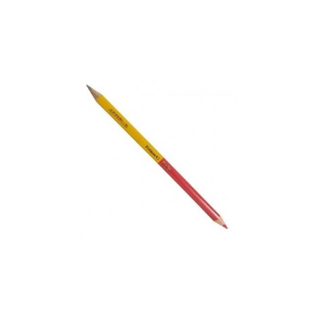 1 pieza Lapiz Bicolor Grafito y Rojo Lapiz Multicolor Lapiz Rojo y Grafito Gris Lapiz