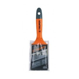 Brocha Con Mango De Plástico 2" Truper Naranja Brocha para pintar Brocha de 2 pulgadas Broca de 2" Brocha Truper