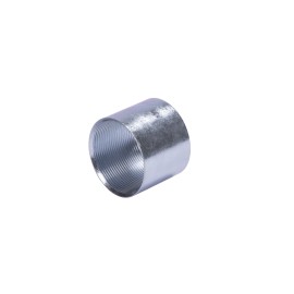 Coupling 3/4" (19 mm) with yellow label galvanized thread (Heavy Wall) Coupling for thick wall