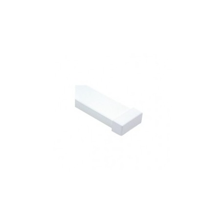 Tapa Final Color Blanco De PVC Auto Extinguible Tapa Para Canaleta Tapa Final Para Canaleta Plastica 4820