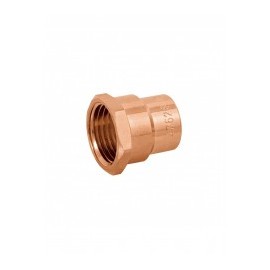 1 pieza Conector de cobre a rosca hembra de cobre de 1/2" Pulgada media pulgada Conector de cobre con rosca hembra