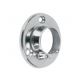 Flange for round tube Flange for closet tube Accessory to put tube on the wall Accessory for closet tube