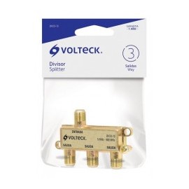 Coaxial signal splitter for TV Television, cablevision, sky, RG6 1 input 3 outputs signal Video Cable splitter